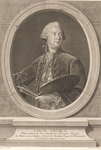 Louis Tocqué by Louis Jacques Cathelin